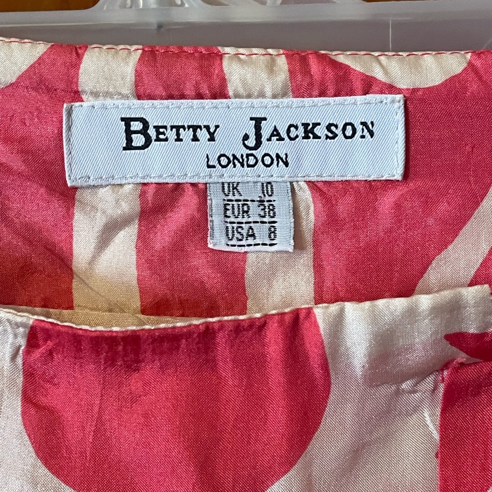 Betty Jackson silk skirt.